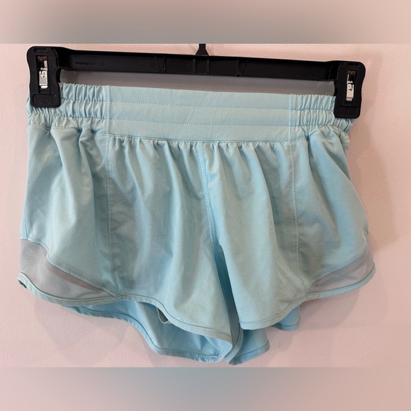 Lululemon Speed Up Shorts 2.5” – Size 8 – Blue Chill Light Blue Running Shorts - Picture 1 of 3